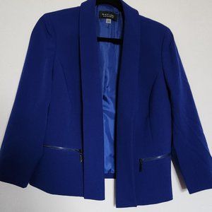 Evan Picone Black Label Blue blazer, size 8